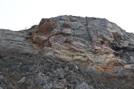 Sesuv skalního masivu Na Cikánce, 20.2.2017