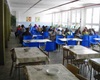 Interiér školní jídelny Radotín