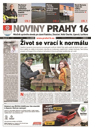 Noviny Prahy 16 červen 2020