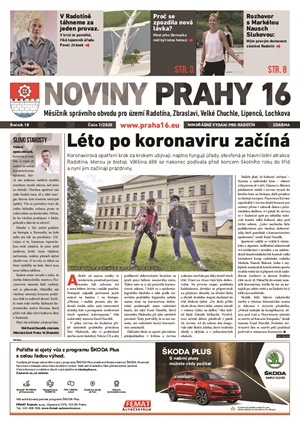 Noviny Prahy 16, červenec 2020