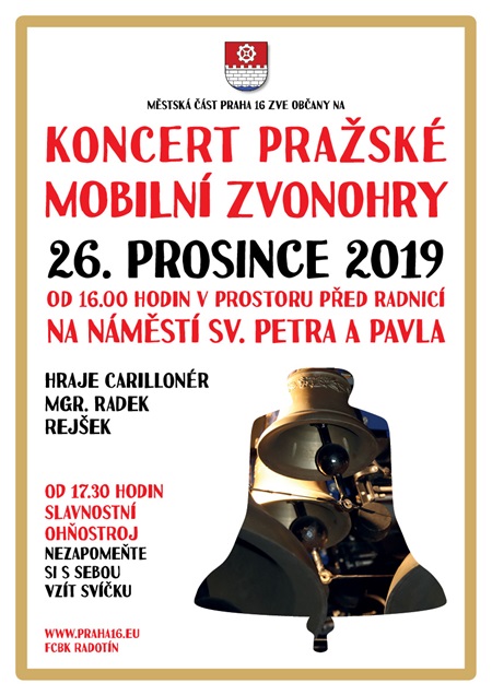 Pozvánka na koncert Pražské mobilní zvonohry
