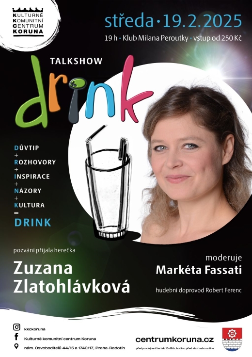 Drink se Zuzanou Zlatohlávkovou