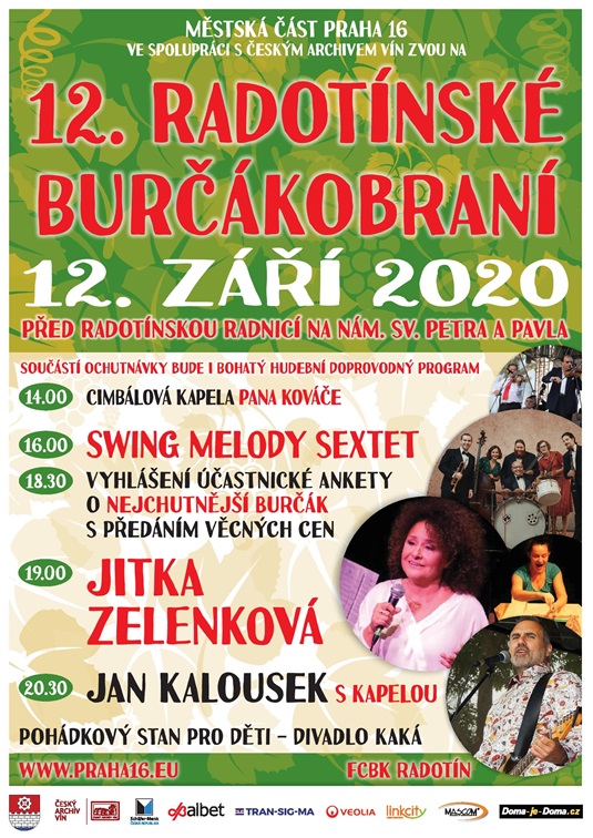 Pozvánka na Radotínské Burčákobraní 2020