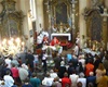 Slavnostní požehnání zvonu v kostele<br />Foto: Petr Martínek