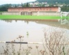 Povodně 2002: Zatopené nové hřiště