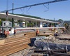Postup stavebních prací na železnici - podchody na nádraží, tunýlek v Prvomájové..., 9.8.2022