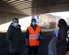 Kolaudační prohlídka, komunikace pod mostním objektem, v blízkosti Horymírova náměstí, 8.12.2020