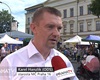 Záběr na starostu Karla Hanzlíka (reportáž TV Praha), 26.6.2020